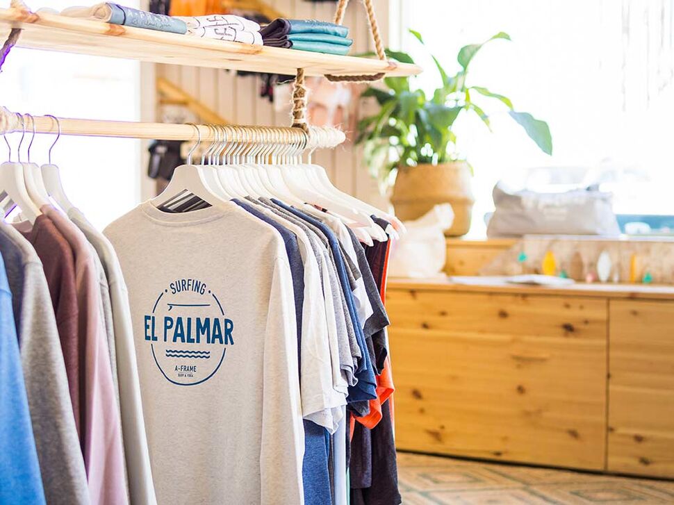  A-Frame Collection in the Surfshop in El Palmar